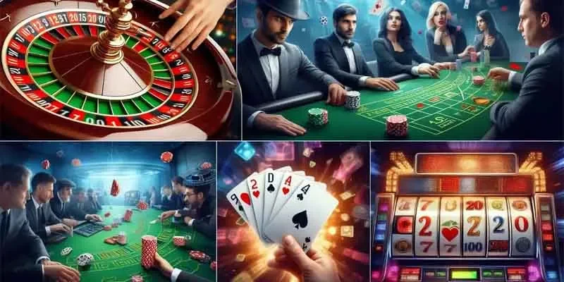 Máy slot và trò chơi casino