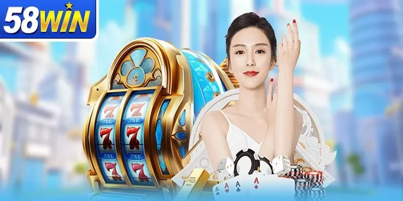 Hình ảnh trò chơi sòng bạc trực tuyến đa dạng trên 58win