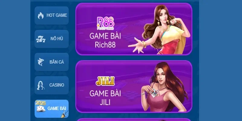 Nền tảng trò chơi bài trực tuyến 58win